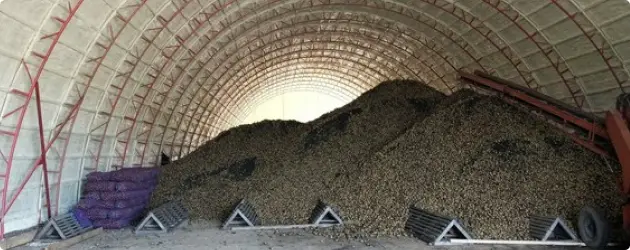 Услуги компании — Хранение
щебня/песка/соли — фото